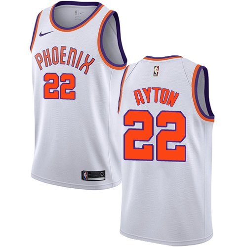 Nike Phoenix Suns #22 Deandre Ayton White Youth NBA Swingman Association Edition Jersey