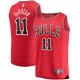 Men's Chicago Bulls DeMar DeRozan Fanatics Red Fast Break Road Replica Jersey - Icon Edition