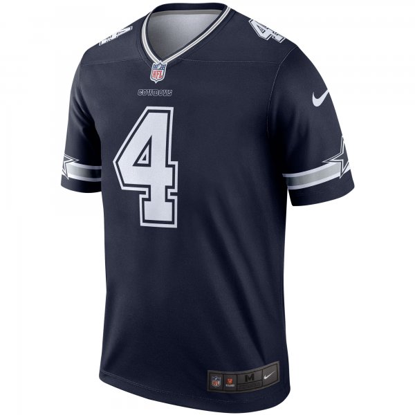 Men's Dallas Cowboys Dak Prescott Nike Navy Legend Player Jersey