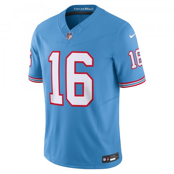 Men's Tennessee Titans Treylon Burks Nike Light Blue Vapor F.U.S.E. Limited Jersey