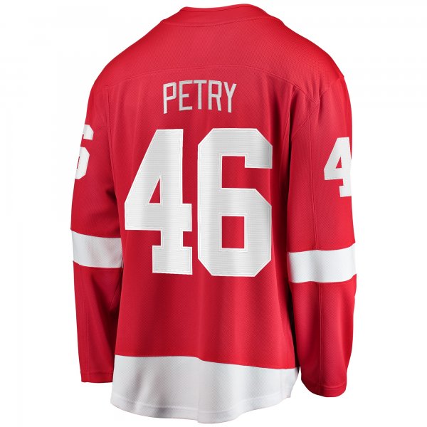 Men's Detroit Red Wings Jeff Petry Fanatics Red Home Breakaway Jersey