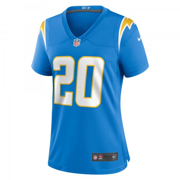 Women's Los Angeles Chargers Kristian Fulton Nike  Powder Blue Team Game Jersey