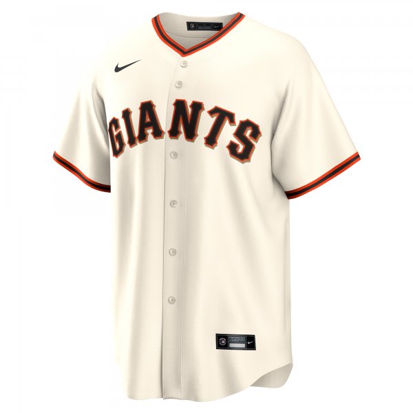 Men's San Francisco Giants Jorge Soler Nike Cream Home Replica Player Jersey