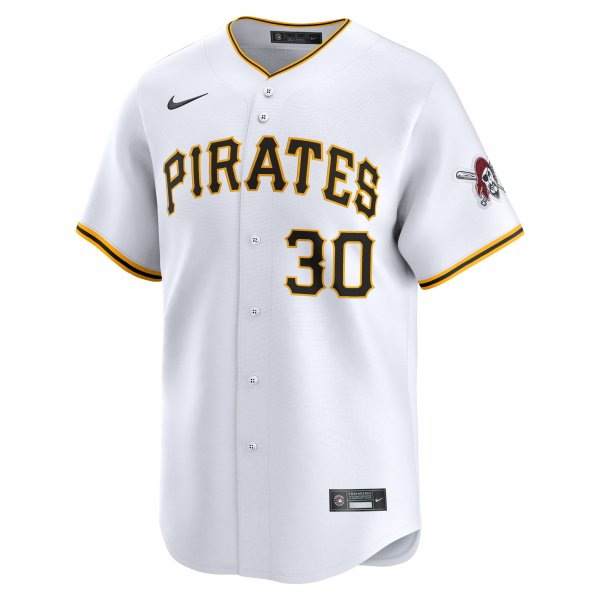 Men's Pittsburgh Pirates Paul Skenes Nike White Home Limited Player Jersey