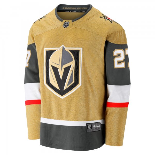 Men's Vegas Golden Knights Shea Theodore Fanatics Gold Home Breakaway Jersey