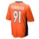 Men's Denver Broncos Matt Henningsen Nike Orange Game Player Jersey