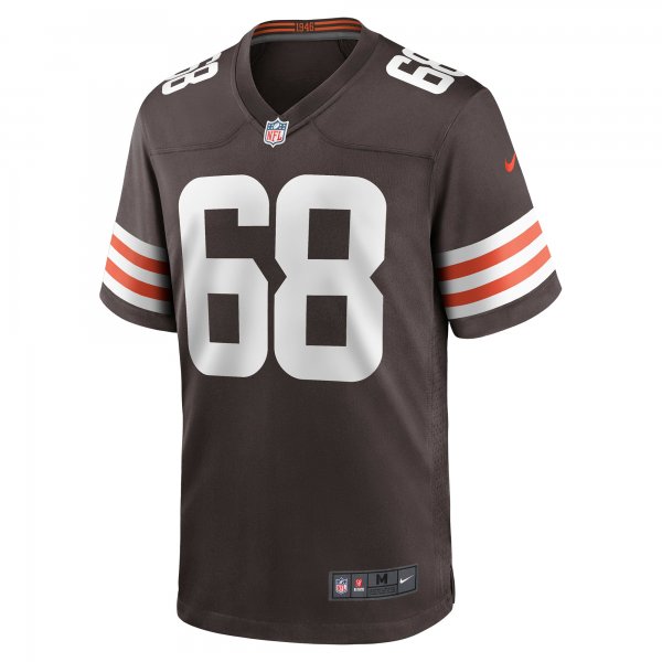 Men's Cleveland Browns Michael Dunn Nike Brown Game Jersey