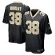 Men's New Orleans Saints Smoke Monday Nike Black Game Player Jersey