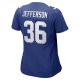 Women's New York Giants Tony Jefferson Nike Royal Game Player Jersey