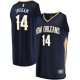 Men's New Orleans Pelicans Brandon Ingram Fanatics Navy Fast Break Replica Jersey - Icon Edition