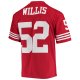 Men's San Francisco 49ers Patrick Willis Mitchell & Ness Scarlet Legacy Replica Jersey