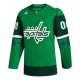 Men's Washington Capitals  adidas Kelly Green St. Patrick's Day Custom Jersey