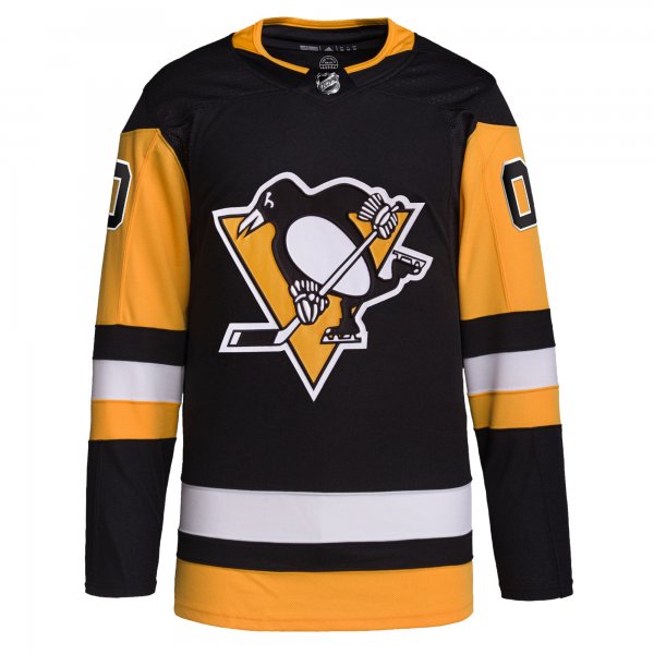 Men's Pittsburgh Penguins  adidas Black Home  Primegreen Custom Jersey