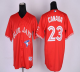 Toronto Blue Jays #23 Brandon Morrow Red Canada Day Stitched MLB Jersey