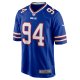 Men's Buffalo Bills Andrew Brown Nike  Royal  Game Jersey