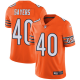 Men's Nike Chicago Bears #40 Gale Sayers Orange Stitched NFL Limited Rush Jersey