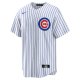 Men's Chicago Cubs Dansby Swanson Nike White Replica Player Jersey