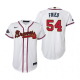 Youth #54 Max Fried Atlanta Braves White 2022 Gold Program MLB Jersey