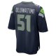 Men's Seattle Seahawks Olusegun Oluwatimi Nike College Navy  Game Jersey