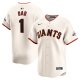 Men's San Francisco Giants Nike Cream #1 Dad Home Limited Jersey