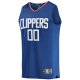 Youth LA Clippers Fanatics Royal Fast Break Custom Replica Jersey - Icon Edition