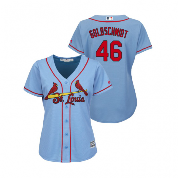 Women's St. Louis Cardinals Paul Goldschmidt Majestic Alternate 2019 Cool Base MLB Jersey