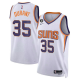 Men's Phoenix Suns #35 Kevin Durant White Associate Swingman Stitched NBA Jersey