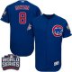 Chicago Cubs #8 Andre Dawson Blue Flexbase Collection 2016 World Series Bound Stitched MLB Jersey