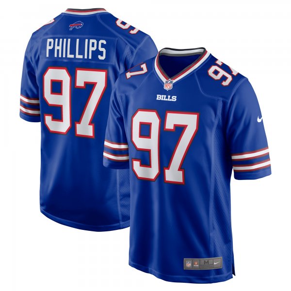 Men's Buffalo Bills Jordan Phillips Nike Royal Game Jersey