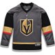 Youth Vegas Golden Knights Fanatics Gray Alternate Replica Custom Jersey