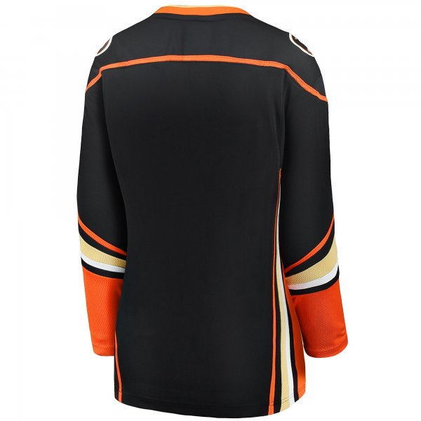 Women's Anaheim Ducks Fanatics Black Breakaway Home Jersey