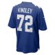 Men's New York Giants Solomon Kindley Nike Royal Home Game Player Jersey