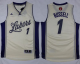 Men's Los Angeles Lakers #1 D'Angelo Russell White 2015-2016 Christmas Day Stitched NBA Jersey