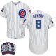 Chicago Cubs #8 Andre Dawson White Flexbase Collection 2016 World Series Bound Stitched MLB Jersey