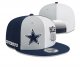 Dallas Cowboys White Black And Grey Cap