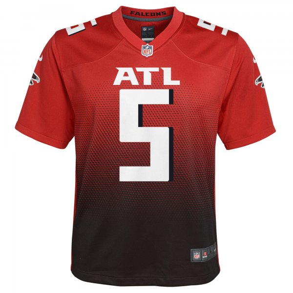 Youth Atlanta Falcons Drake London Nike Red Game Jersey