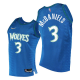 Men's Minnesota Timberwolves #3 Jaden McDaniels 2021-22 75th Diamond Anniversary Royal City Edition NBA Jersey