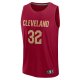 Youth Cleveland Cavaliers Dean Wade Fanatics Wine Fast Break Player Jersey - Icon Edition