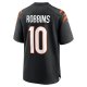 Men's Cincinnati Bengals Brad Robbins Nike  Black Team Game Jersey