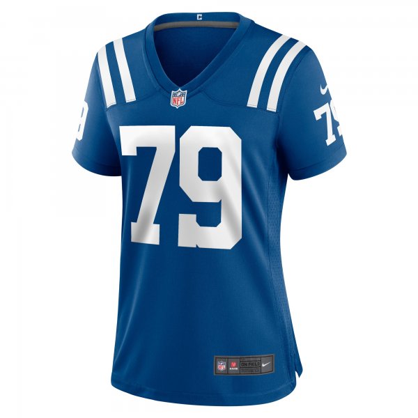 Women's Indianapolis Colts Bernhard Raimann Nike Royal Player Game Jersey