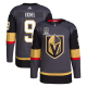 Men's Vegas Golden Knights #9 Jack Eichel adidas Gray 2023 Stanley Cup Champions Alternate Player Jersey