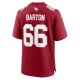 Men's Arizona Cardinals Jackson Barton Nike  Cardinal Team Game Jersey