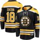 Men's Boston Bruins Pavel Zacha Fanatics Black Home Breakaway Player Jersey