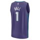 Youth Charlotte Hornets LaMelo Ball Fanatics Purple Fast Break Player Jersey - Statement Edition