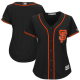 San Francisco Giants Blank Black Alternate Women's Stitched MLB Jersey