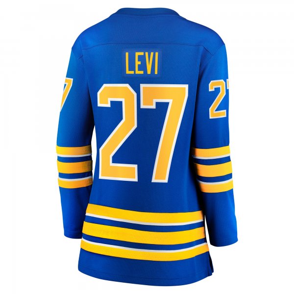 Women's Buffalo Sabres Devon Levi Fanatics Royal Home Breakaway Player Jersey