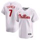 Youth Philadelphia Phillies Trea Turner Nike White Home Limited Player Jersey