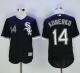 Chicago White sox #14 Paul Konerko Black Flexbase Collection Stitched MLB Jersey