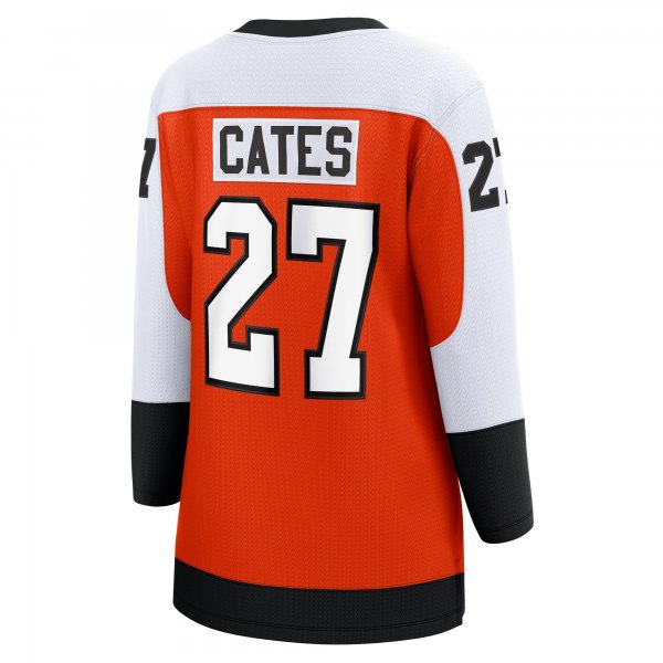 Women's Philadelphia Flyers Noah Cates Fanatics Orange Home Breakaway Player Jersey