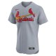 Men's St. Louis Cardinals Nike Gray Road 2024 Jackie Robinson Day Elite Jersey